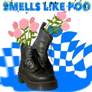 Dr. Martens Shriver Hi Platform Boots size 8